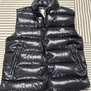 Moncler Black Puffer Vest